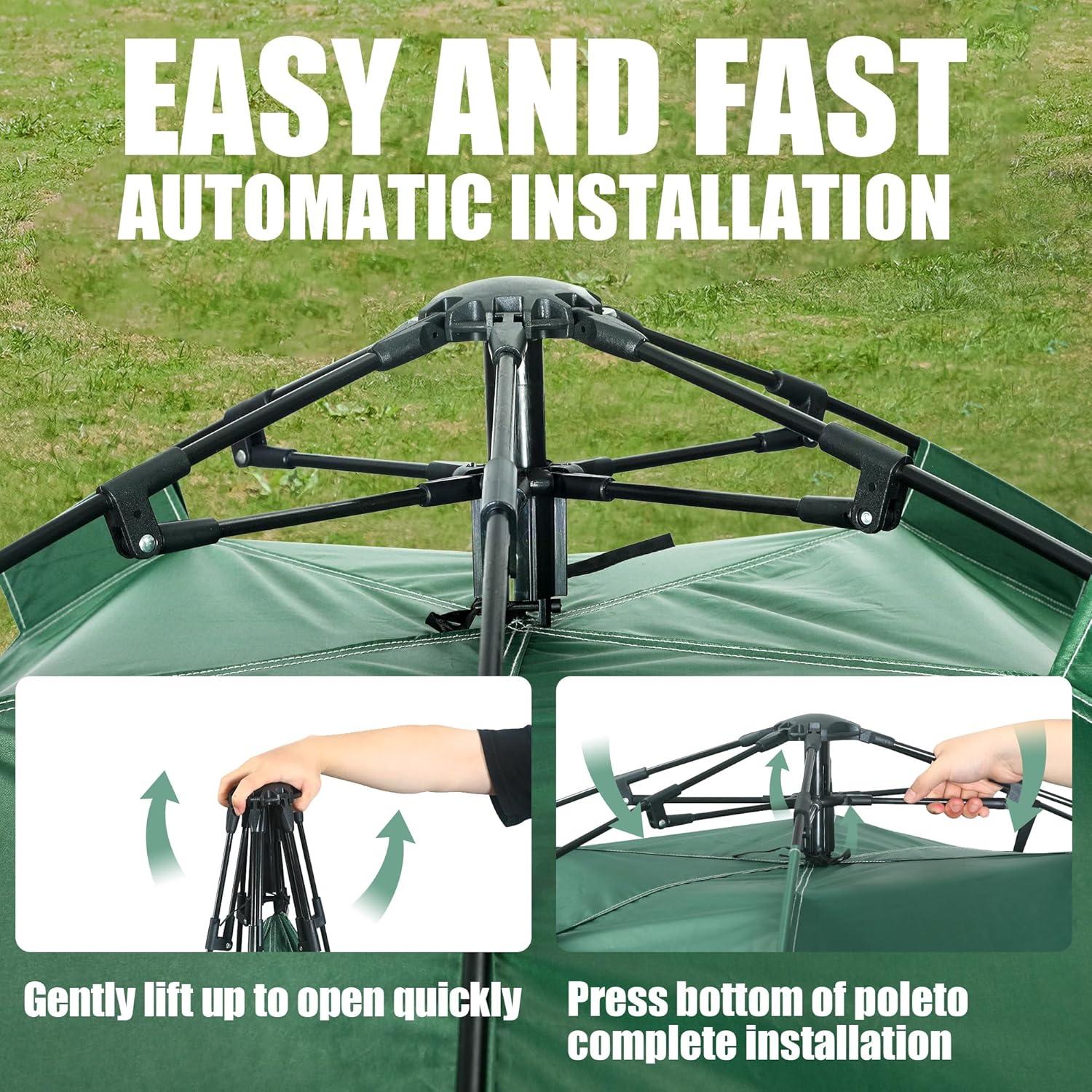 Tienda de Camping Domo Toncoke TCCTGR026 para 2 Personas