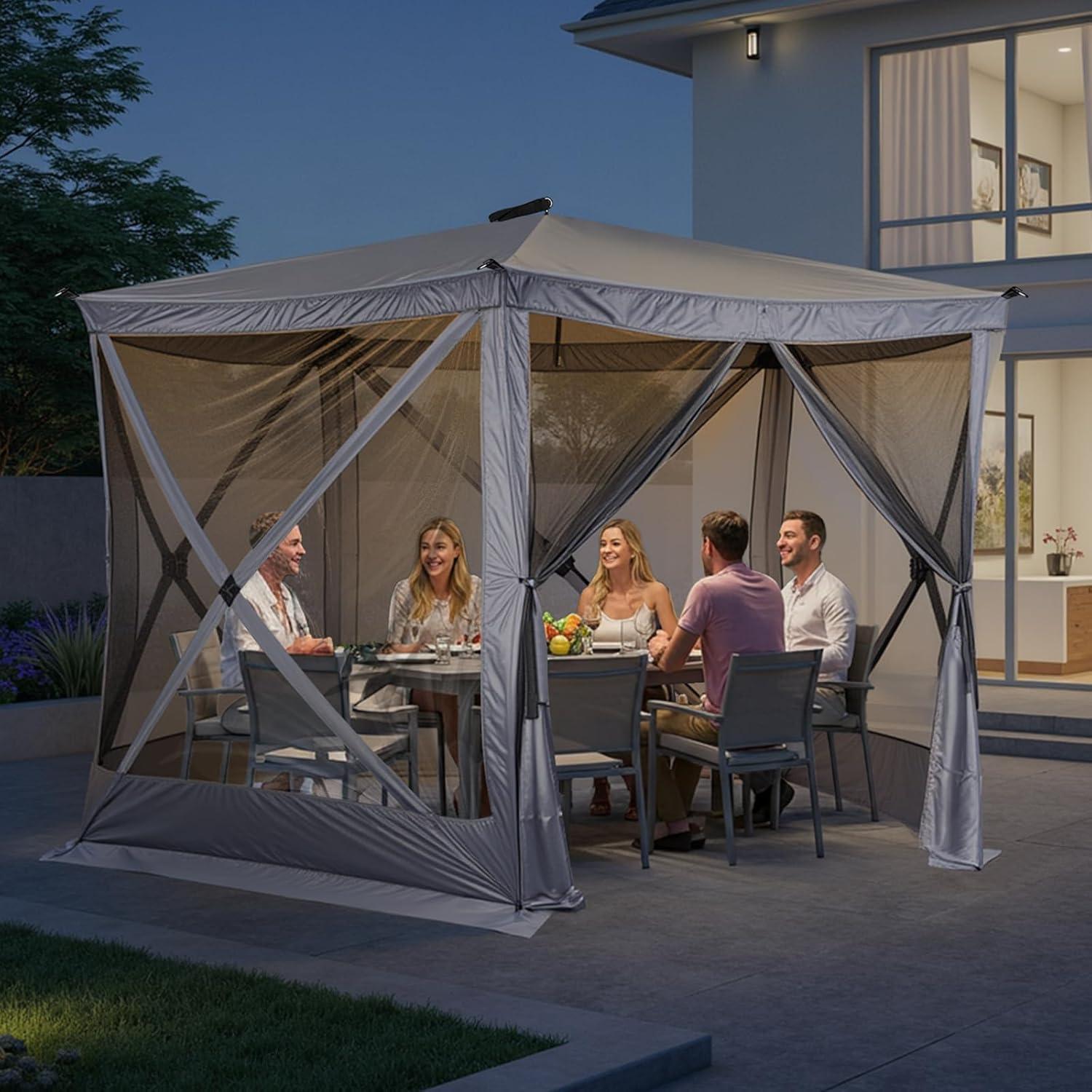Carpa Plegable Instantánea Outvita 3x3m con Mosquitera
