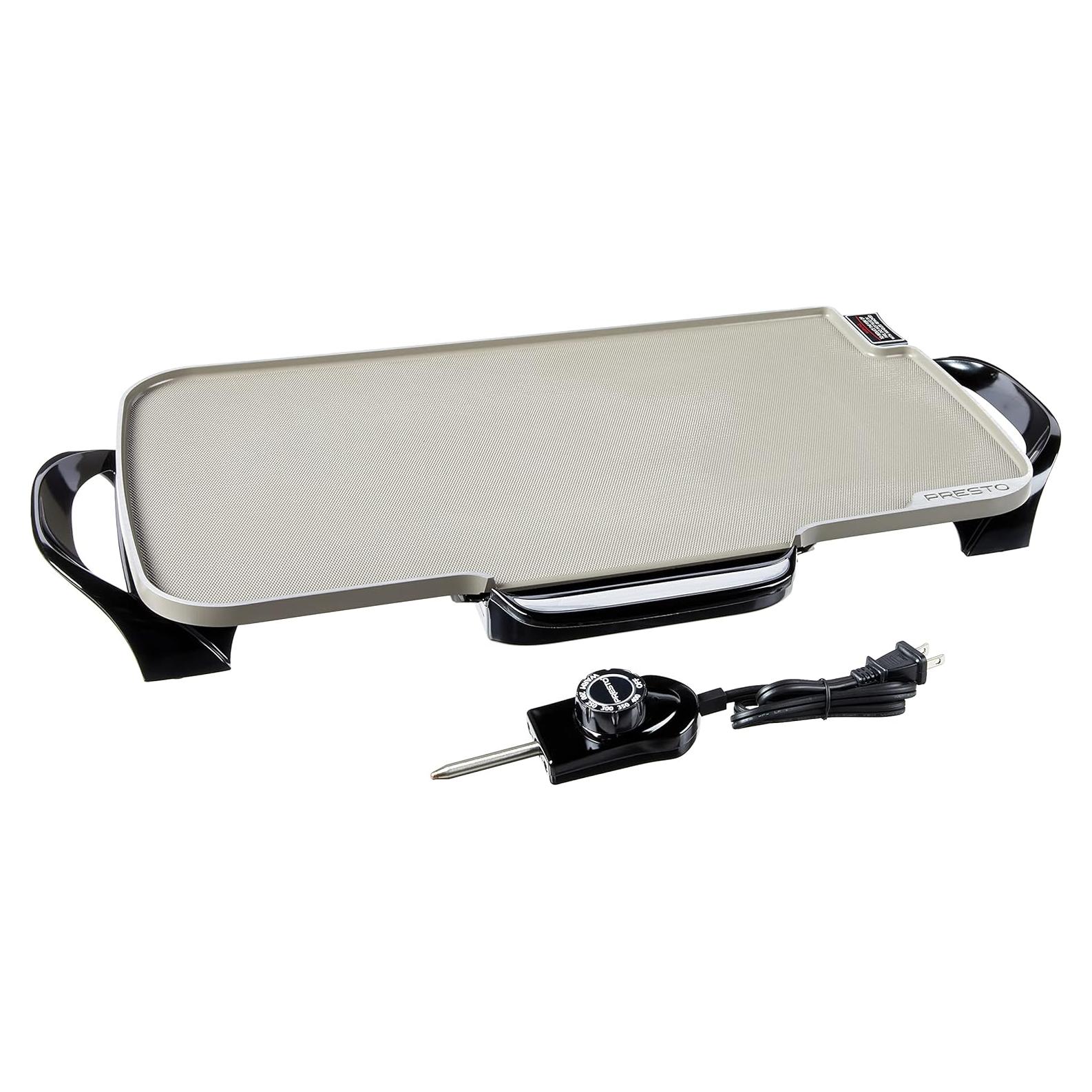 Sartén eléctrica Presto 07062 55.88 cm cerámica gris desmontable