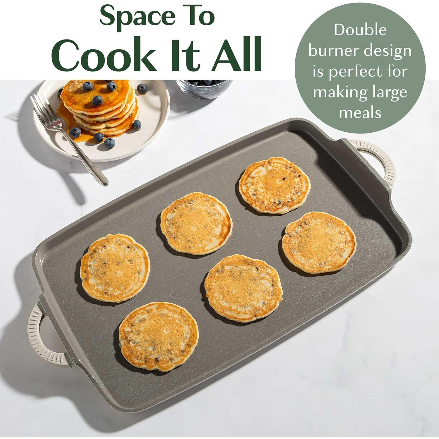 Sartén Doble Todo en Uno Goodful 54x29 cm Cerámica Antiadherente