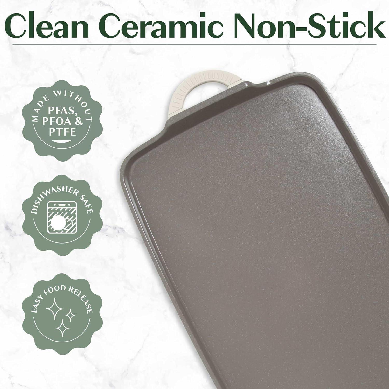 Sartén Doble Todo en Uno Goodful 54x29 cm Cerámica Antiadherente