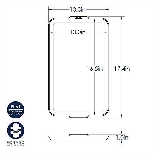 Plancha de 2 Quemadores Nordic Ware 43.9 x 26.2 cm Antiadherente