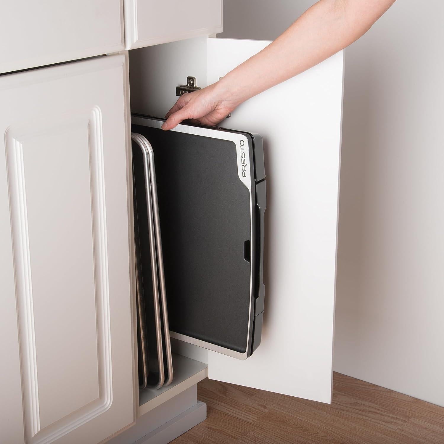 Plancha Eléctrica Plegable Presto 7071 1184 cm² Antiadherente