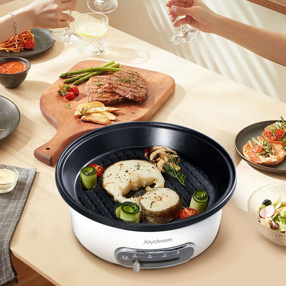 Sartén Joydeem JD-HG3706W 2 en 1 para Carne Antiadherente