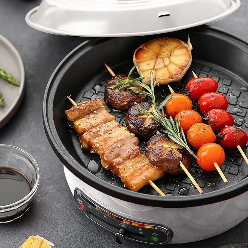 Sartén Joydeem JD-HG3706W 2 en 1 para Carne Antiadherente