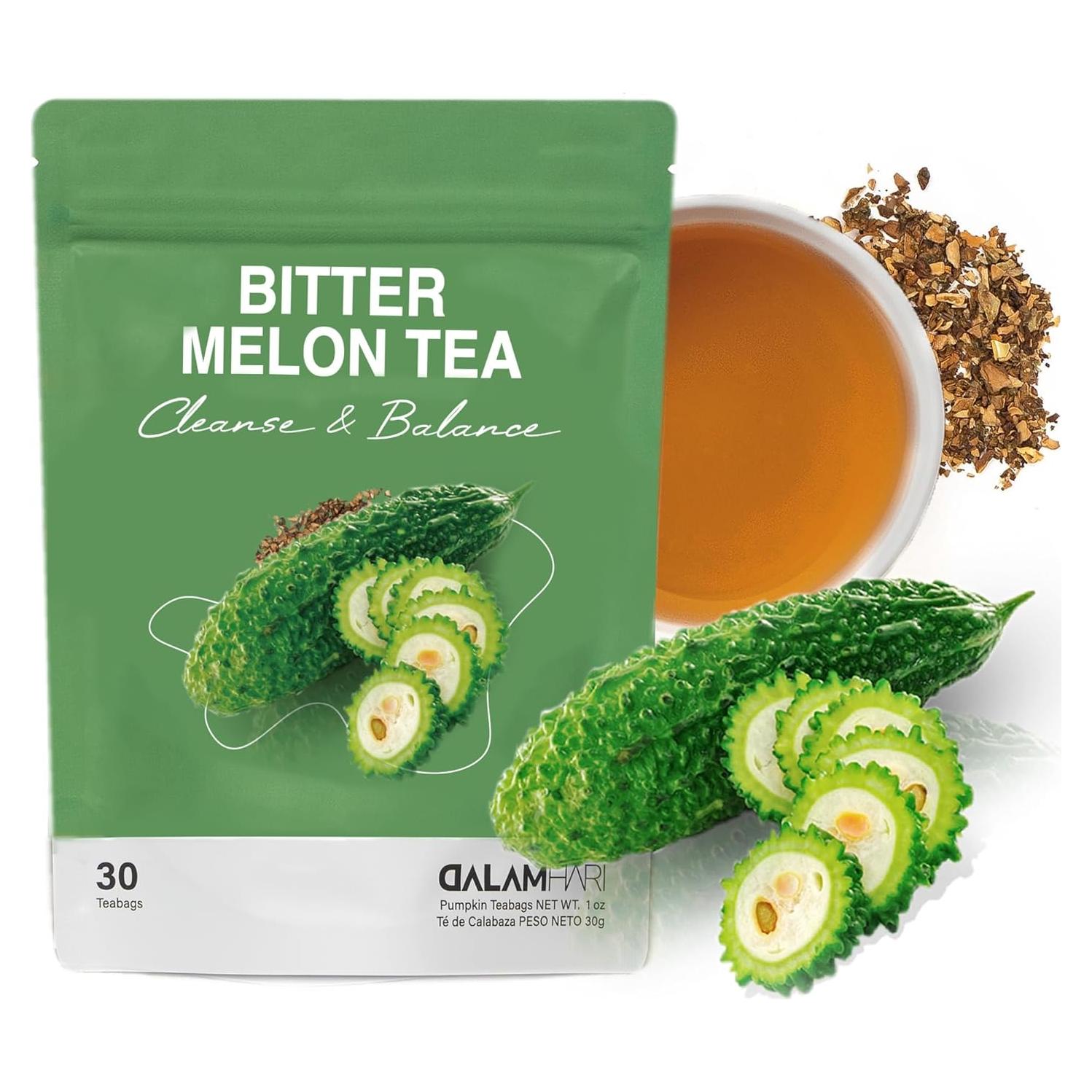 Té de Melón Amargo DALAMHARI 30 Bolsitas - Funcional y Rico en Inulina