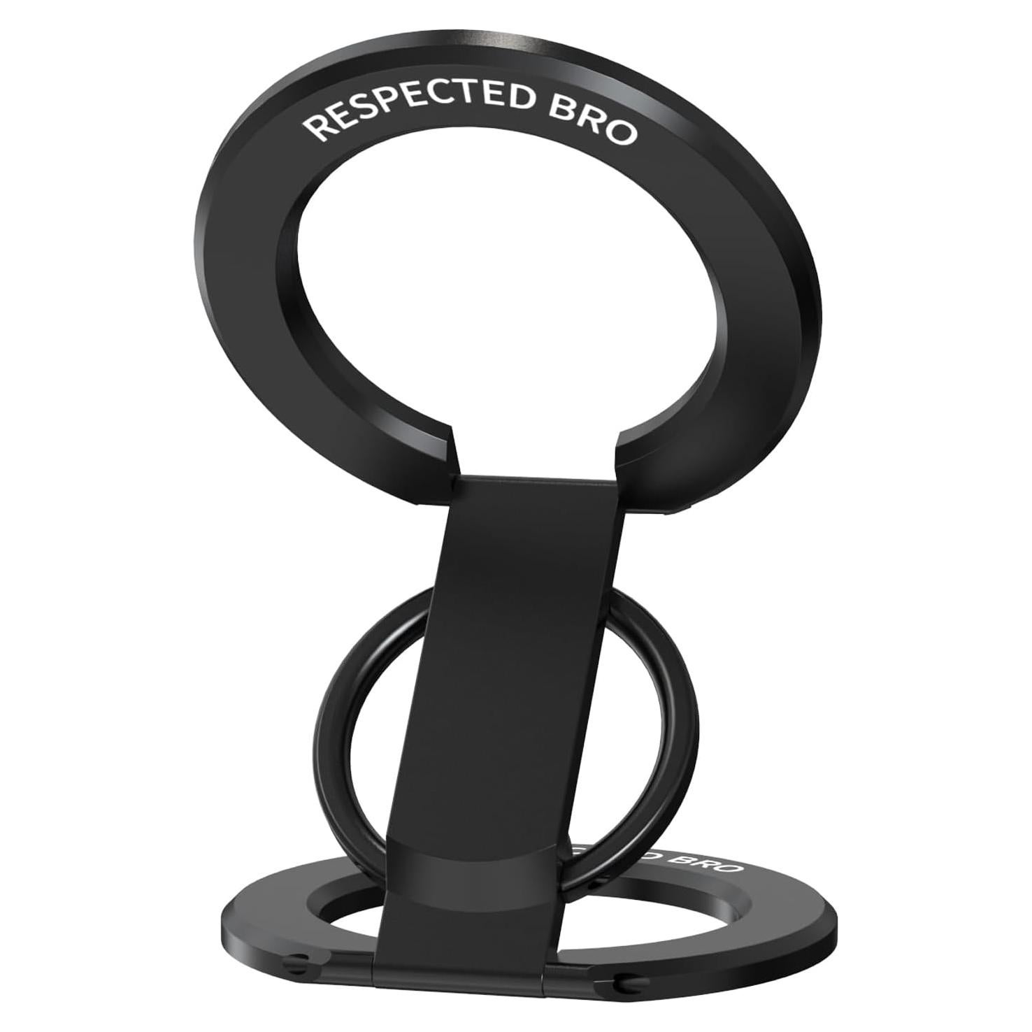 Soporte Magnético RESPECTED BRO para iPhone 12-16, Negro