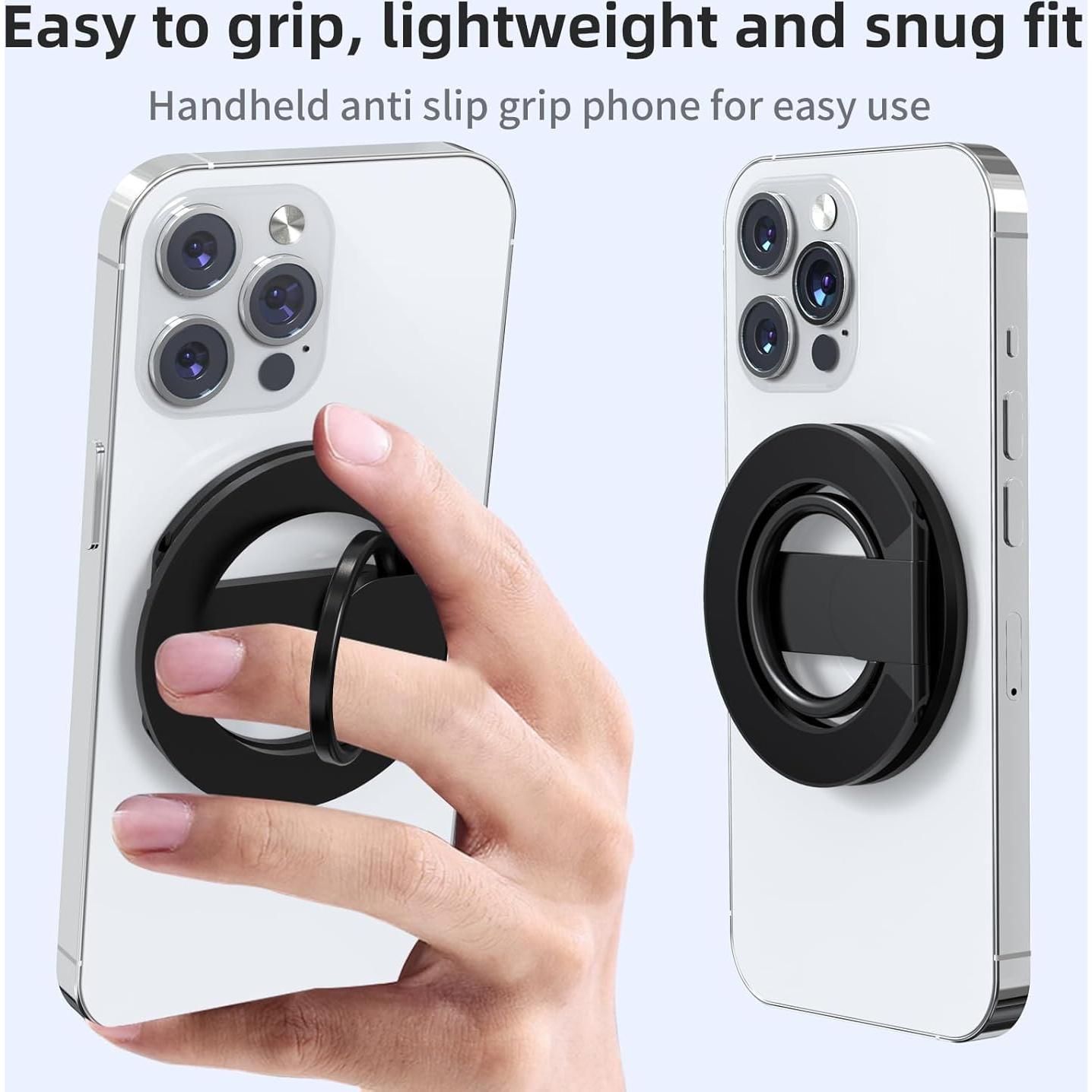 Soporte Magnético RESPECTED BRO para iPhone 12-16, Negro