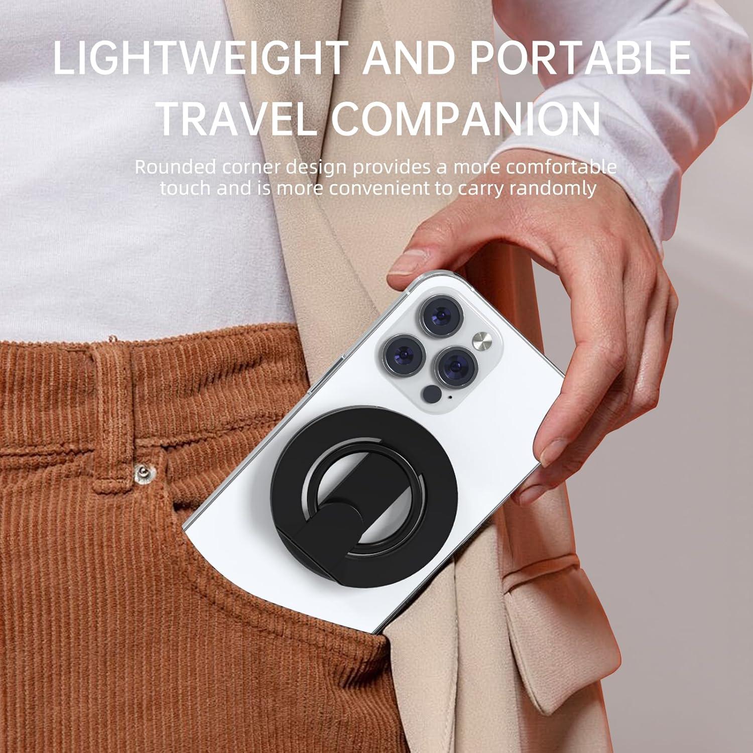 Soporte Magnético RESPECTED BRO para iPhone 12-16, Negro