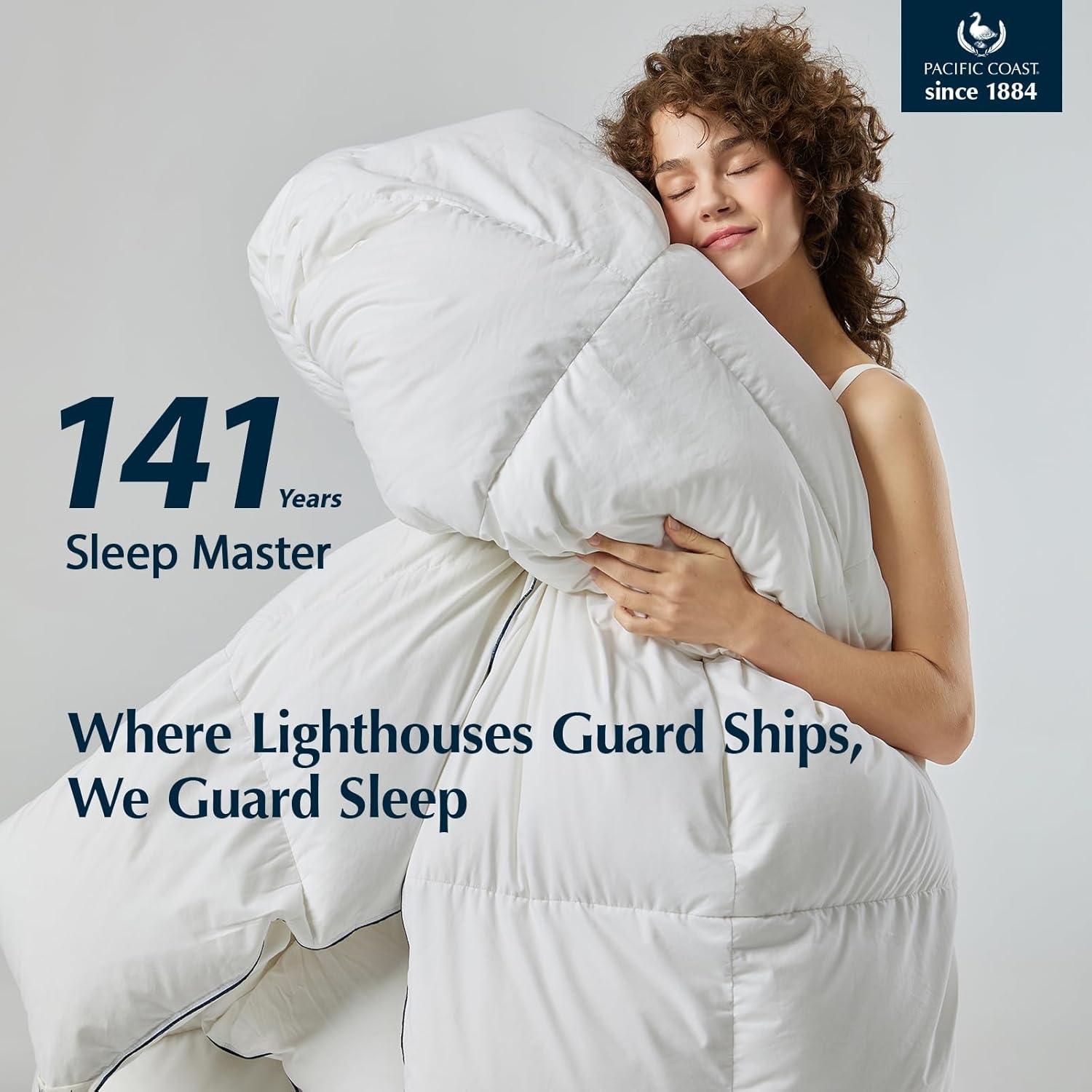 Edredón de Plumas de Ganso Pacific Coast King 269x229 cm