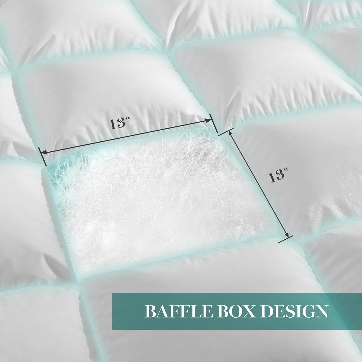 Edredón de plumas de ganso Martha Stewart Queen 228.6x228.6cm