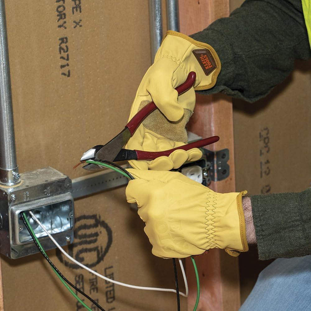 Guantes de Trabajo Klein Tools 60604 de Cuero Vacuno Grande