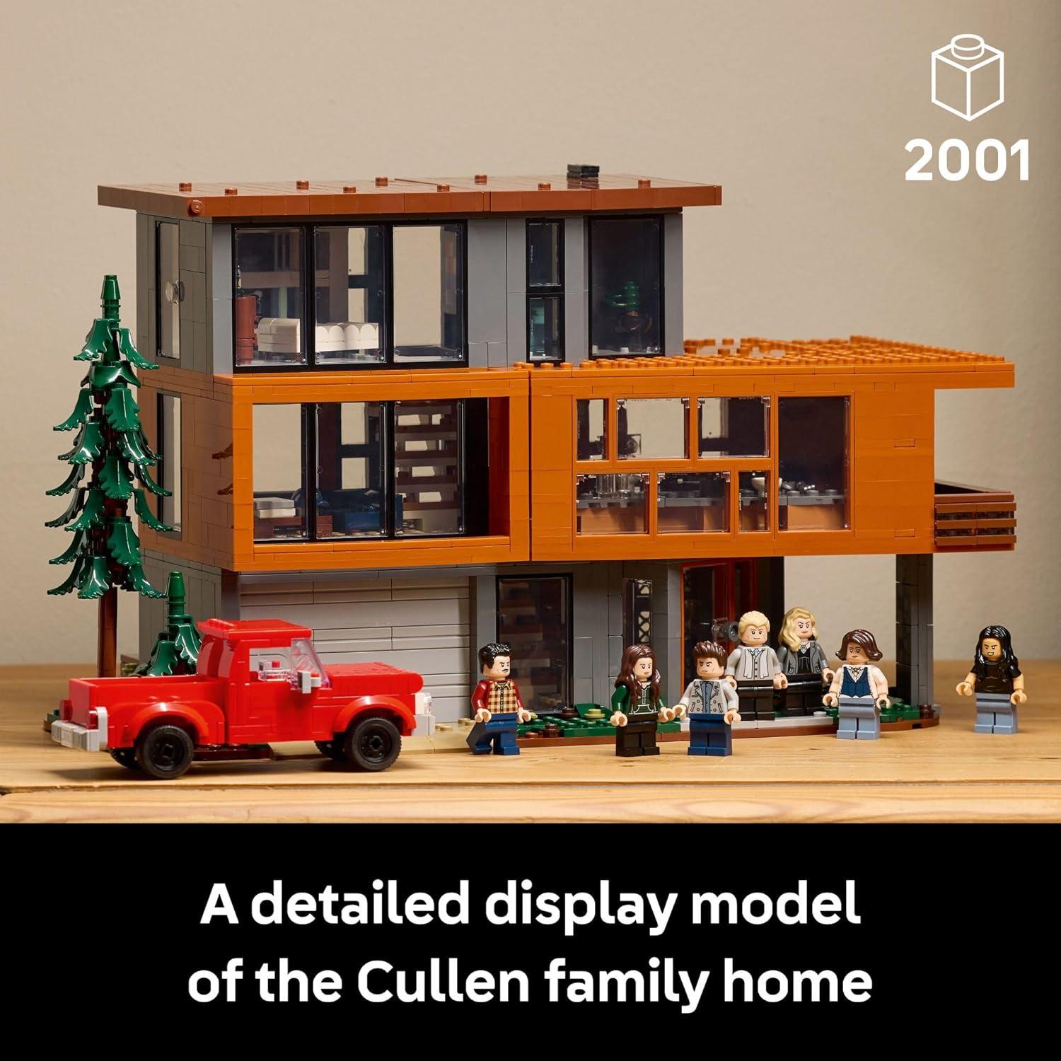 LEGO Ideas Casa Cullen Crepúsculo 21354 - Set 2001 Piezas