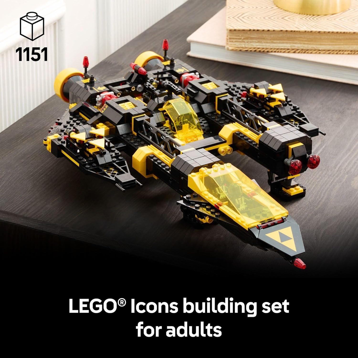 LEGO Icons Blacktron Renegade 10355 - Set de construcción 18+