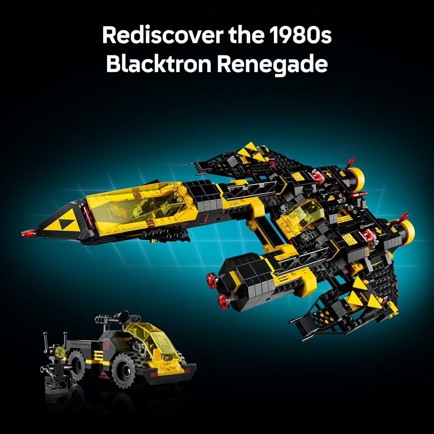 LEGO Icons Blacktron Renegade 10355 - Set de construcción 18+