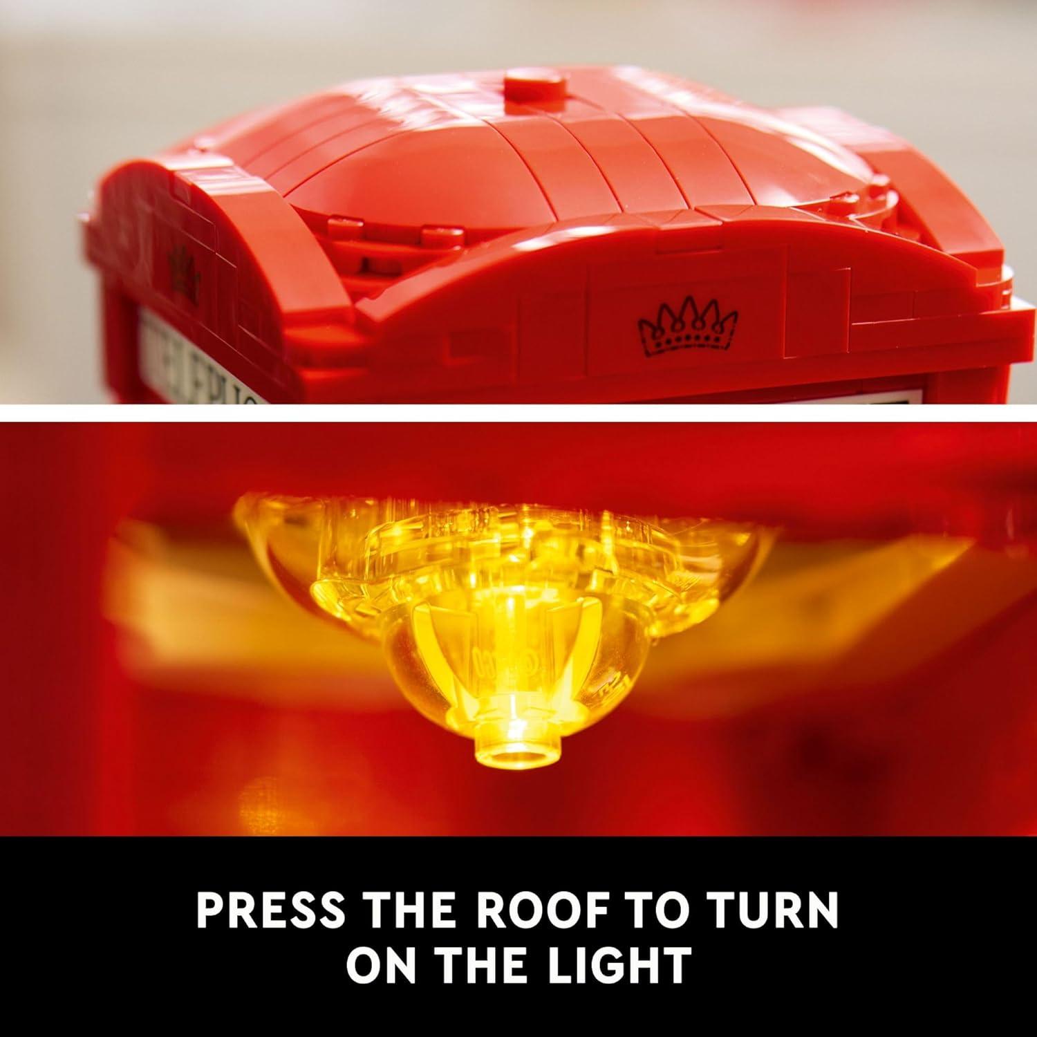 LEGO Ideas Cabina Telefónica Roja de Londres 21347 - 1460 Piezas