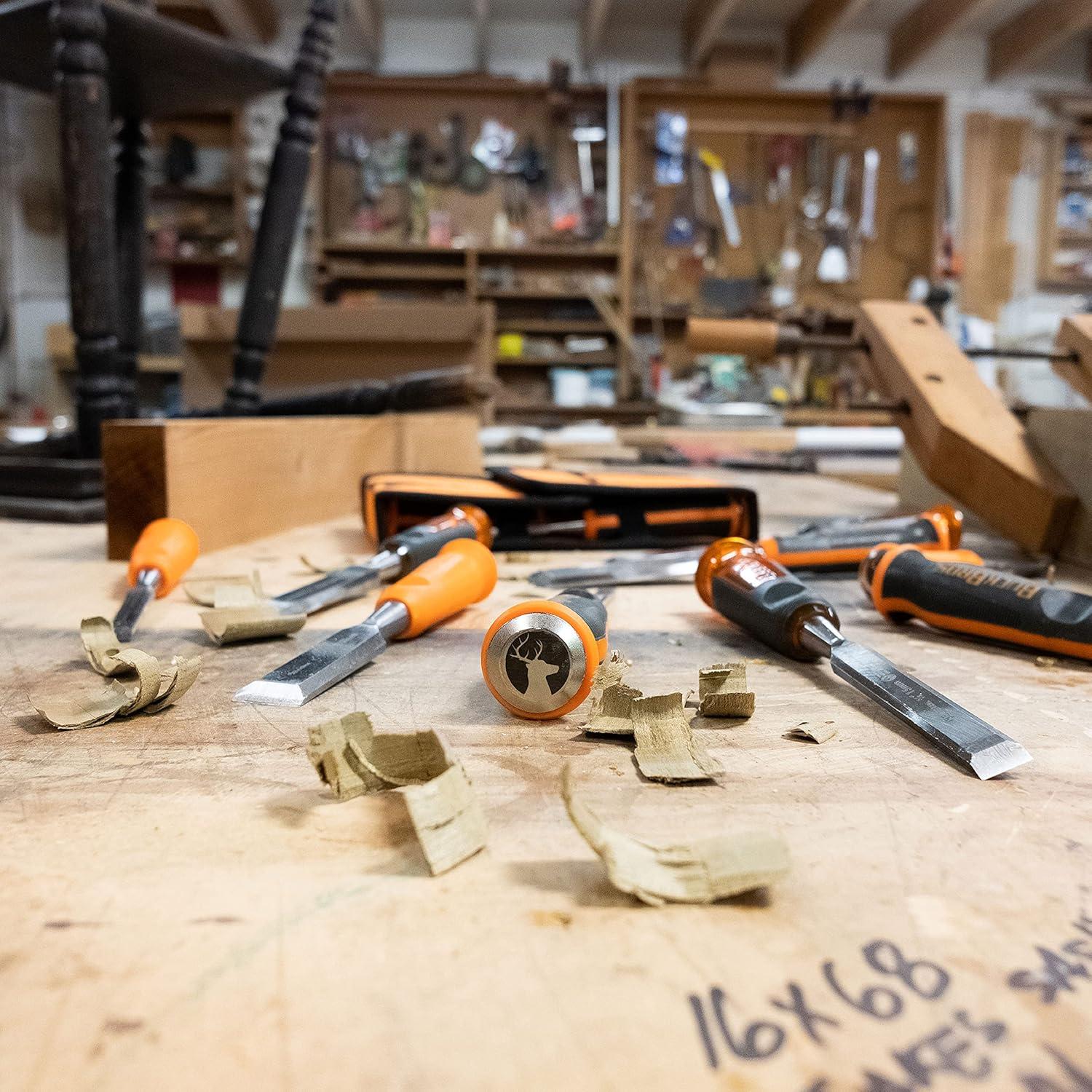 Cincel de Madera Pro Full Tang Buck Bros 3/4" (18mm)