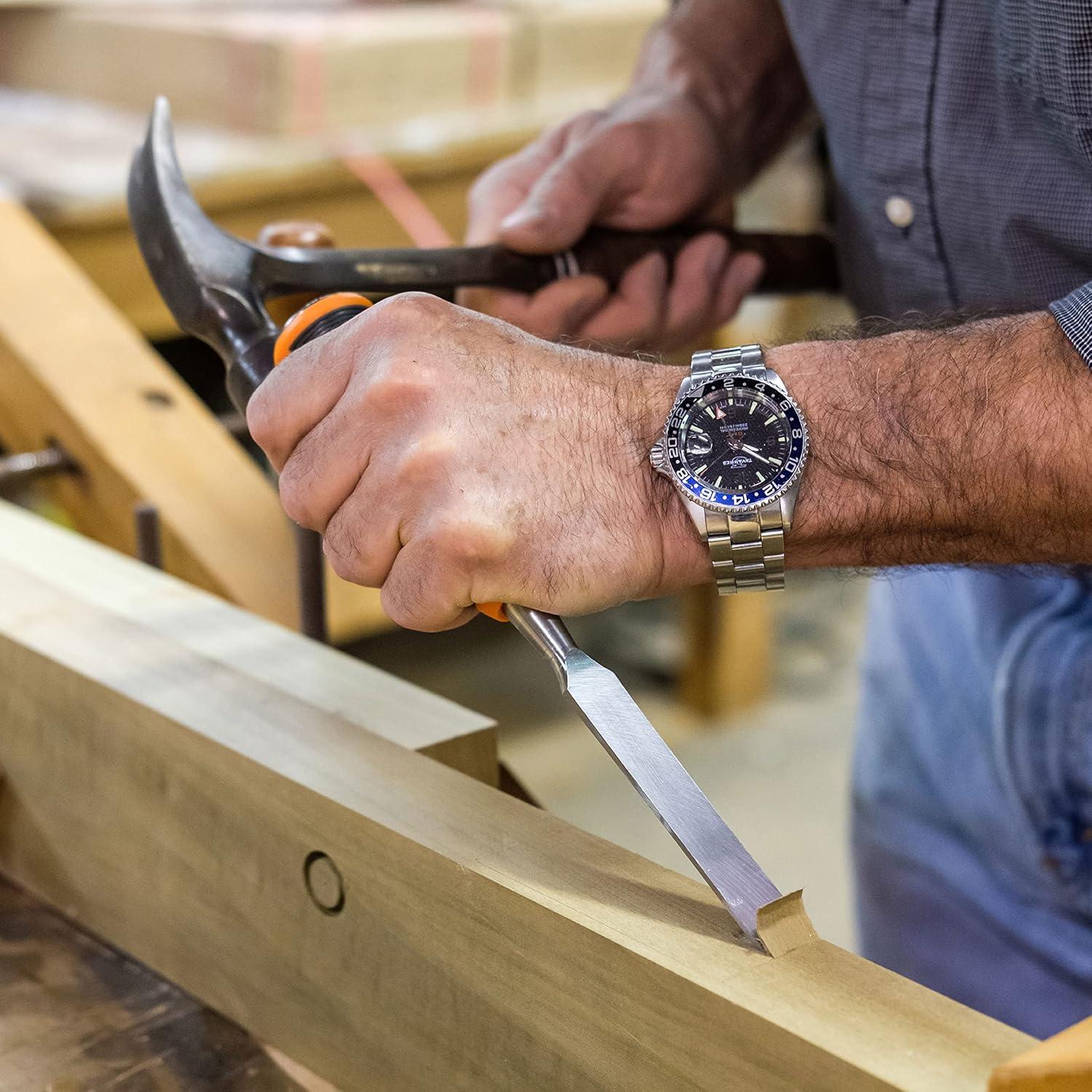 Cincel de Madera Buck Bros 74715 18mm con Mango Antideslizante