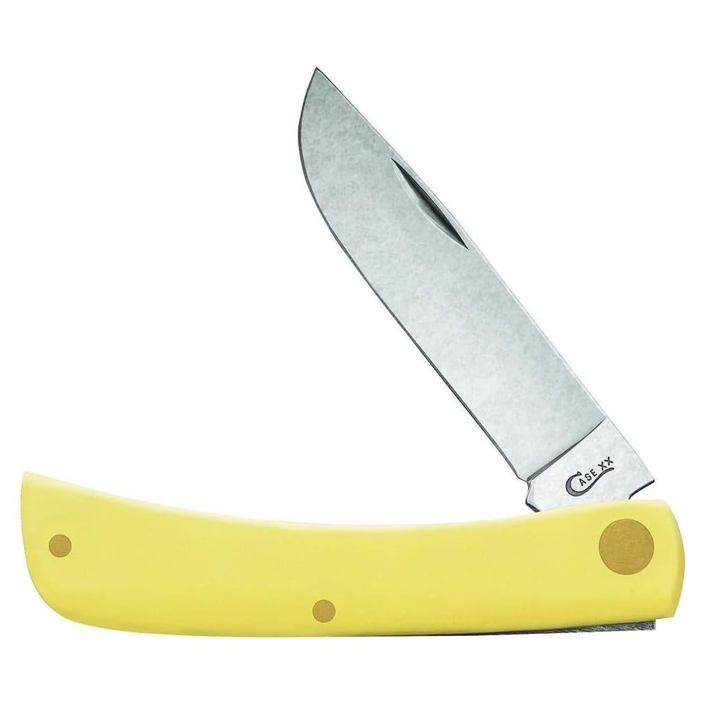 Cuchillo de bolsillo Case Sod Buster JR Amarillo 9.22 cm
