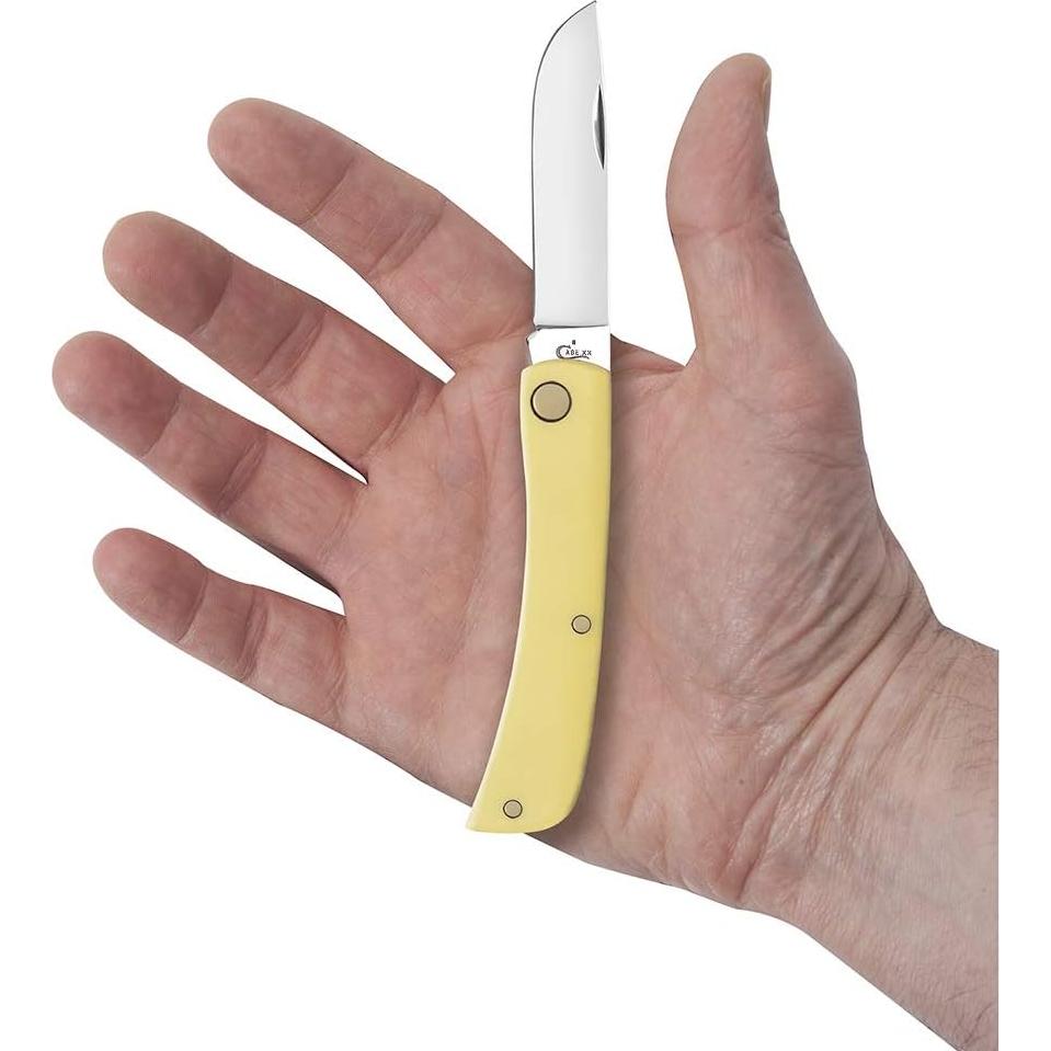 Cuchillo de bolsillo Case Sod Buster JR Amarillo 9.22 cm