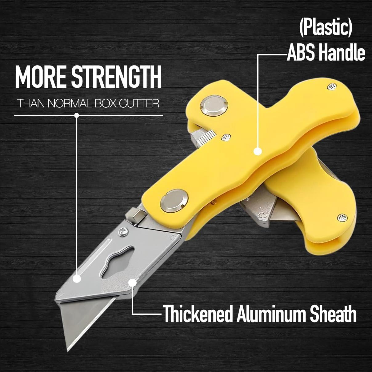 Juego de 10 cuchillos utilitarios Stino con 30 hojas de repuesto