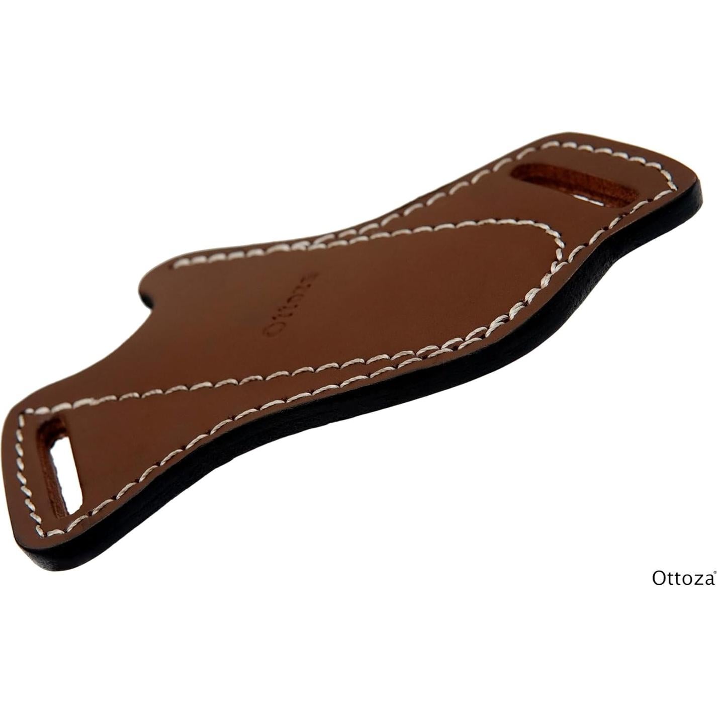 Funda de Cuchillo Plegable Ottoza de Cuero 12.7 cm para Cinturón