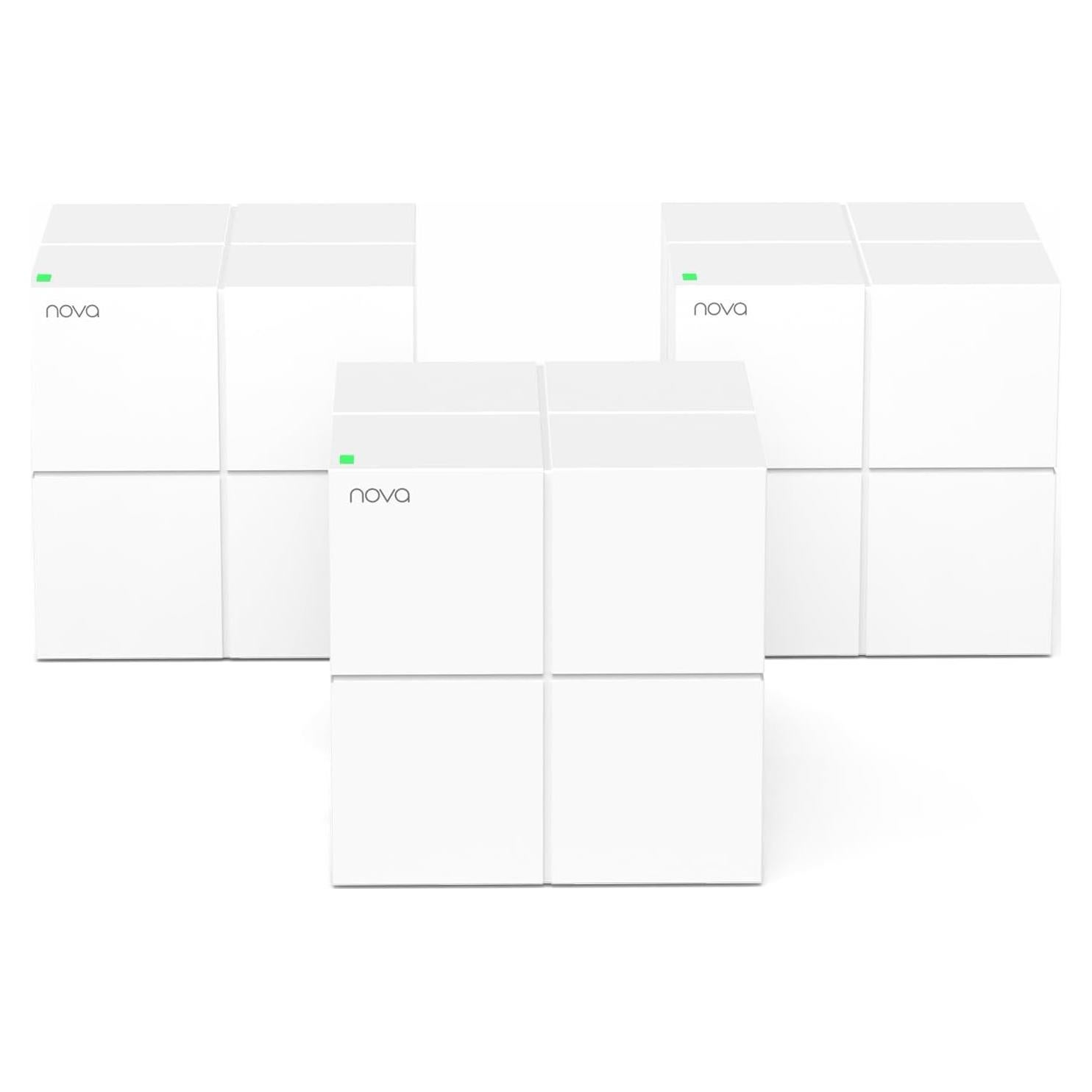 Sistema WiFi Mesh Tenda Nova MW6 - Cubre hasta 325 m² - AC1200