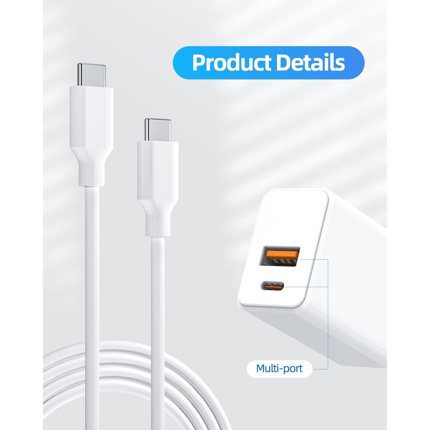 Cargador USB-C 27W Nicpower para eero 6, Pro 6E, Max 7