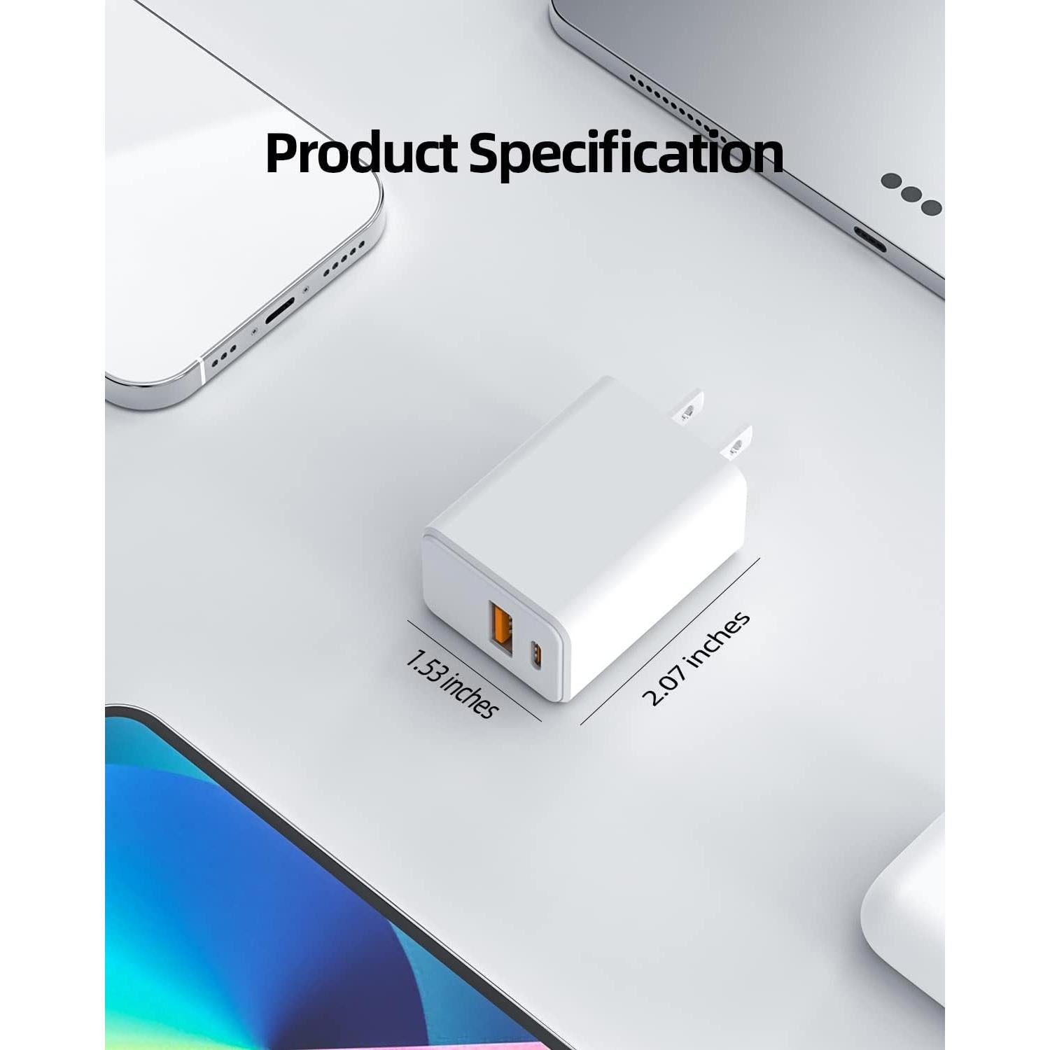 Cargador USB-C 27W Nicpower para eero 6, Pro 6E, Max 7