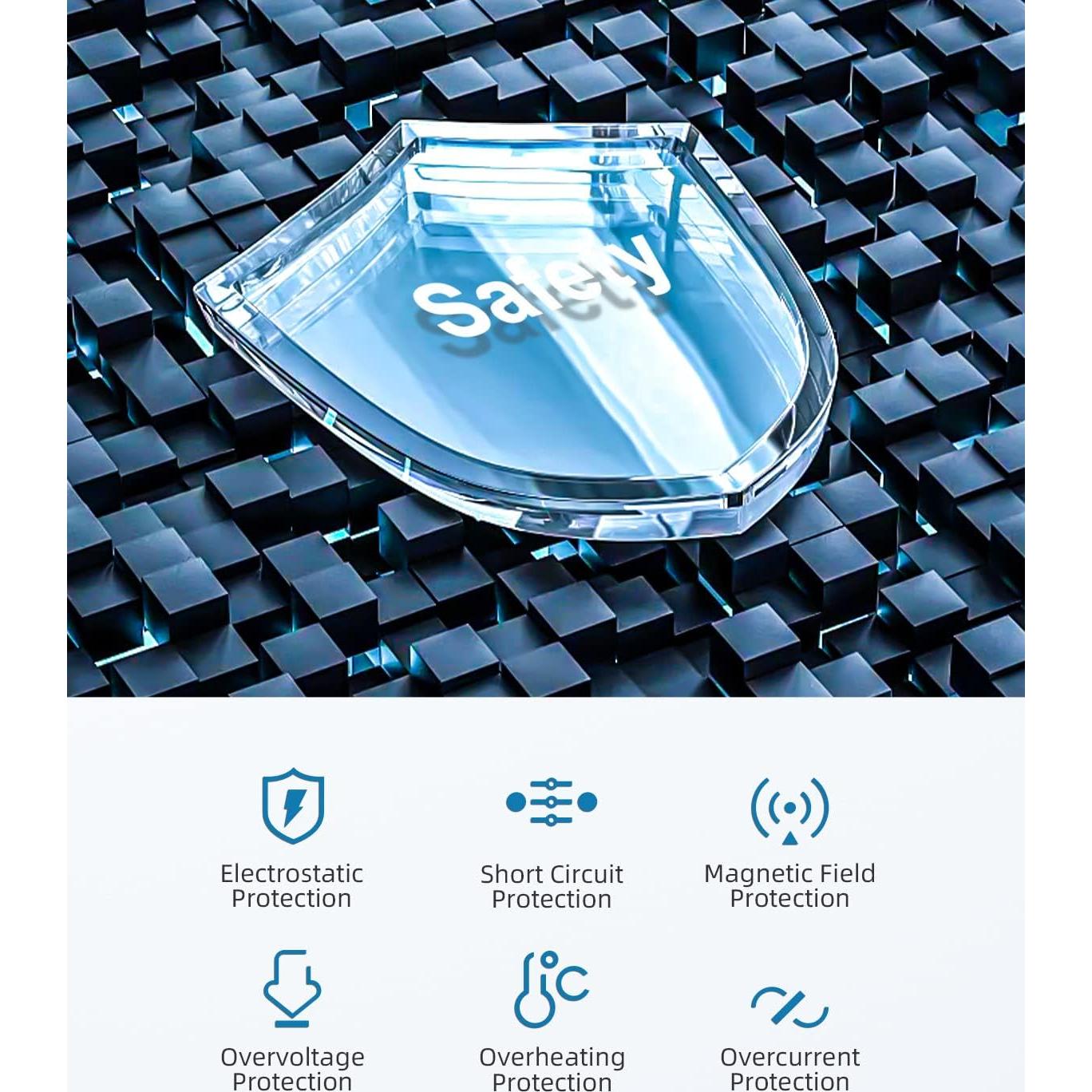 Cargador USB-C 27W Nicpower para eero 6, Pro 6E, Max 7