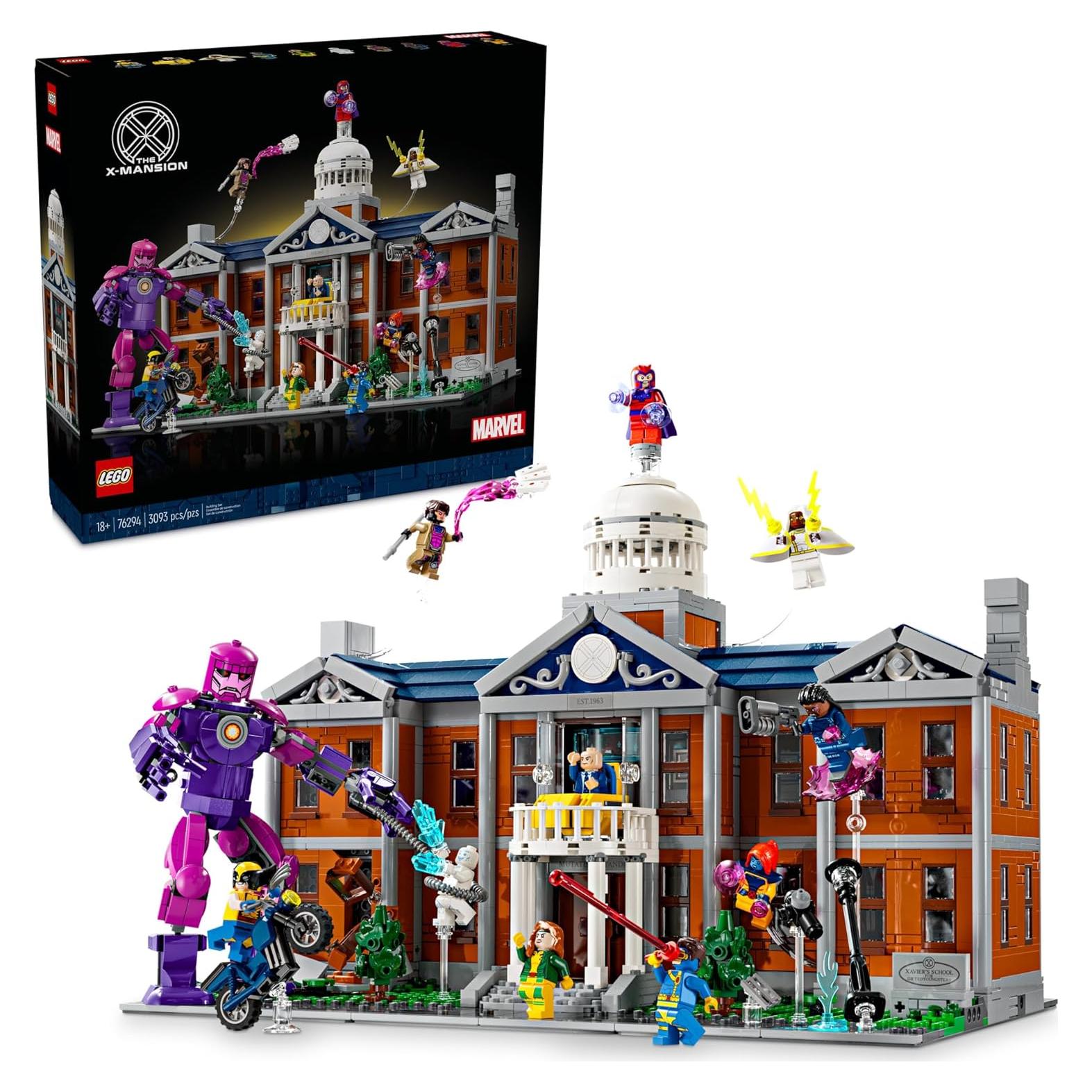 LEGO Marvel X-Men La Mansión X 76294 - Set 3093 Piezas