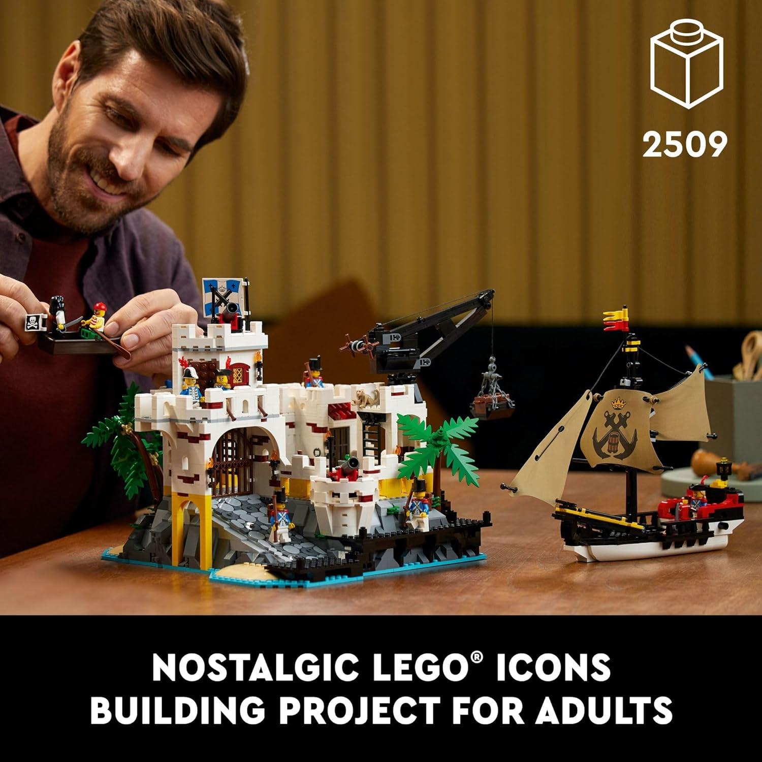 LEGO Icons Fortaleza Eldorado 10320 - Set de Construcción Pirata