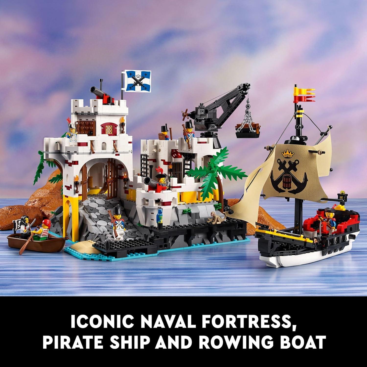 LEGO Icons Fortaleza Eldorado 10320 - Set de Construcción Pirata