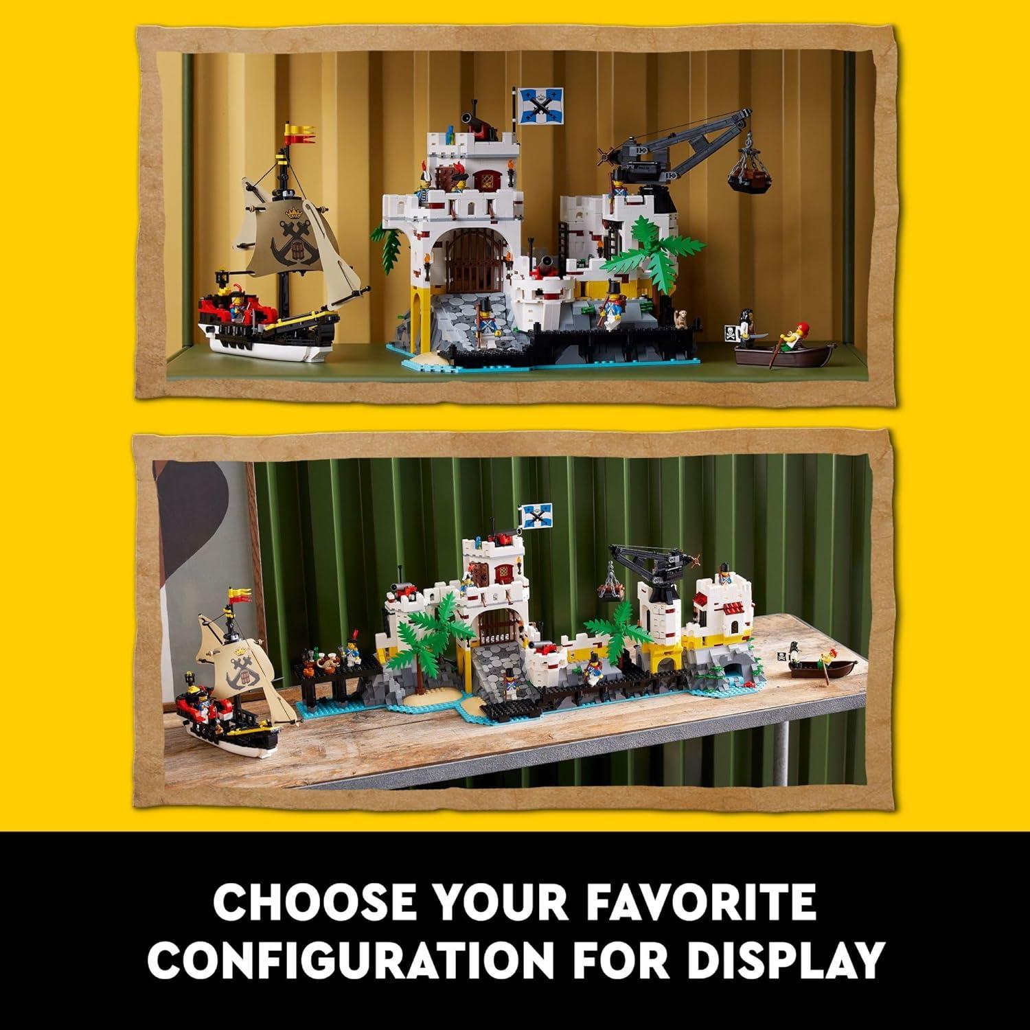 LEGO Icons Fortaleza Eldorado 10320 - Set de Construcción Pirata