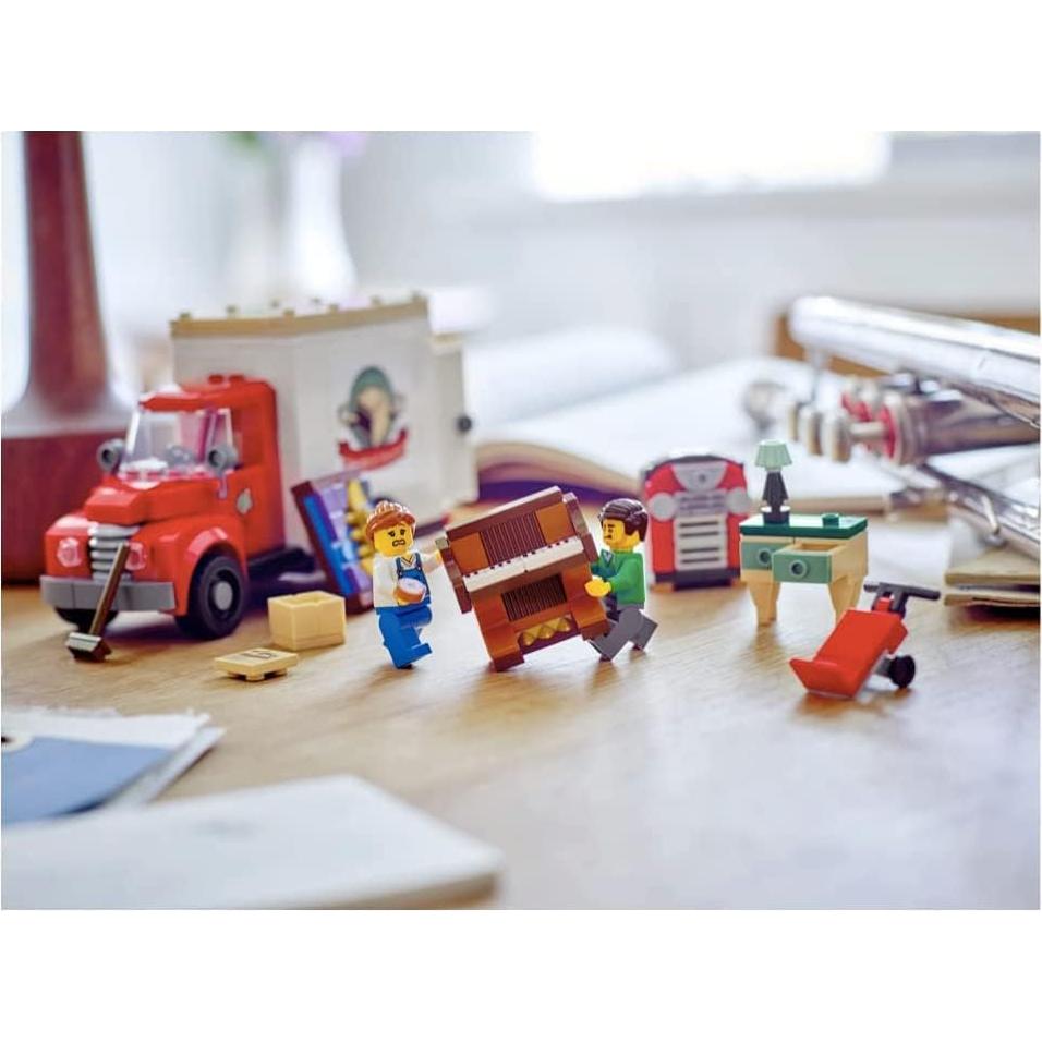 Lego Icons Camión de Mudanza 40586 con Minifiguras
