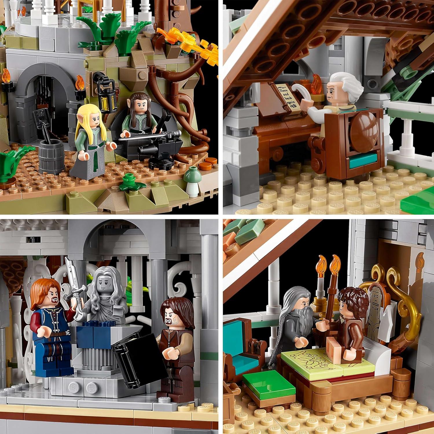 LEGO El Señor de los Anillos Rivendel 10316 - 6167 Piezas