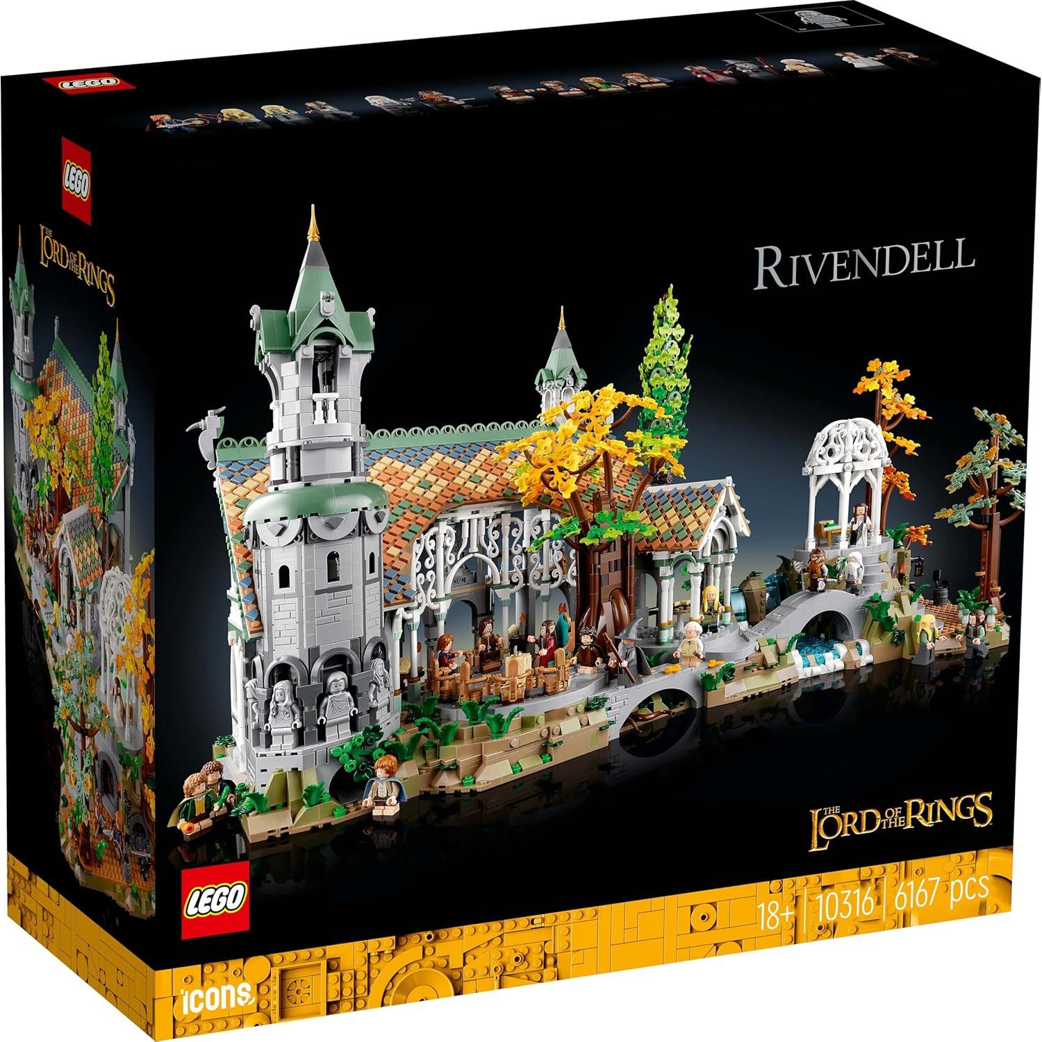 LEGO El Señor de los Anillos Rivendel 10316 - 6167 Piezas