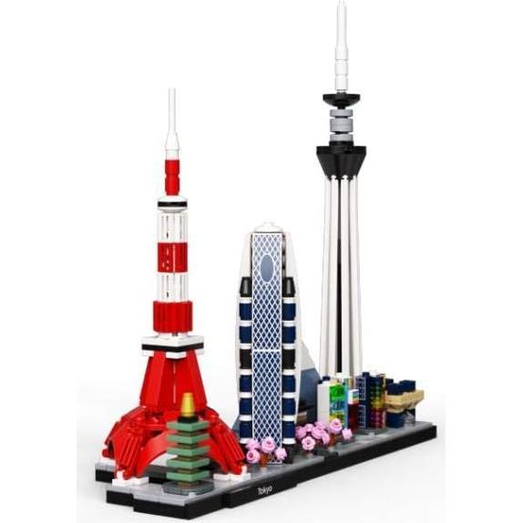 LEGO Arquitectura Skyline Tokio 21051 - 547 Piezas