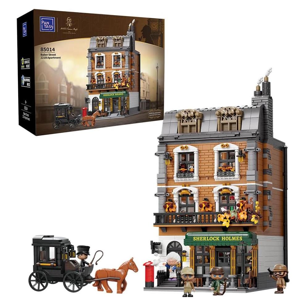Conjunto de Bloques de Construcción PANTASY 221B Baker Street
