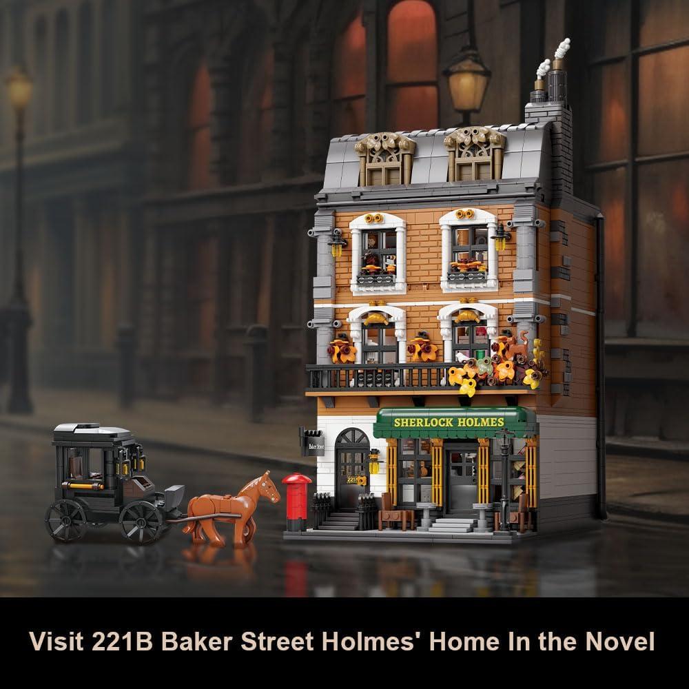 Conjunto de Bloques de Construcción PANTASY 221B Baker Street