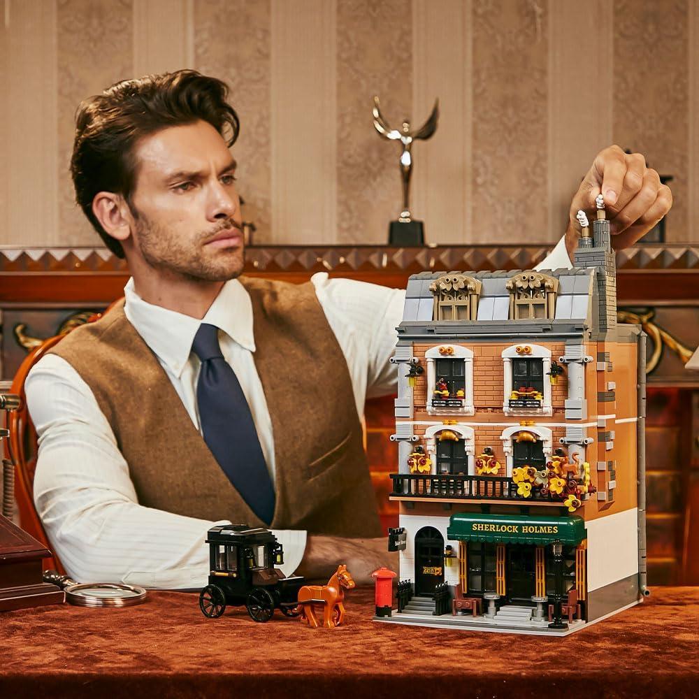 Conjunto de Bloques de Construcción PANTASY 221B Baker Street