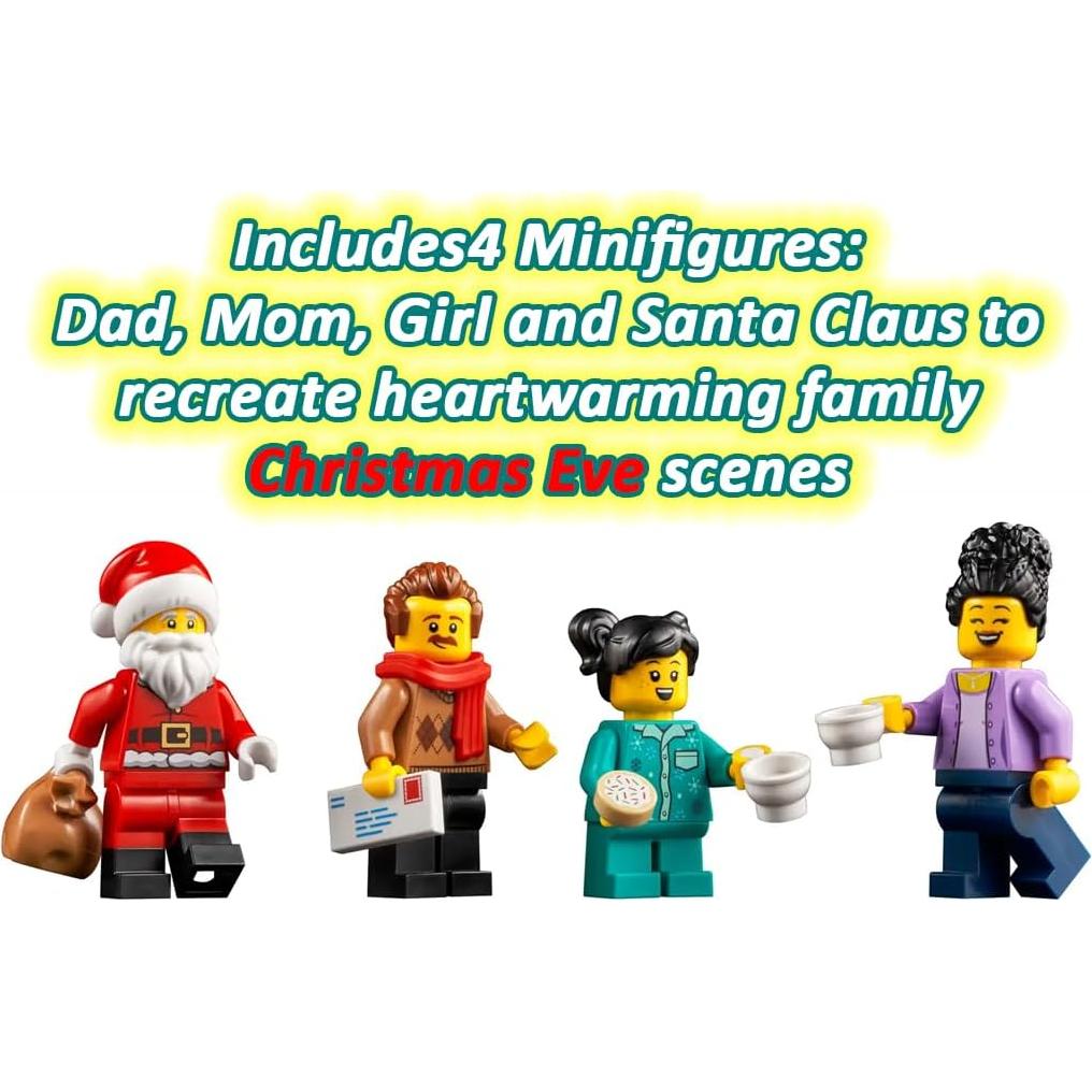 LEGO Icons 10293 Visita de Santa - 1445 Piezas