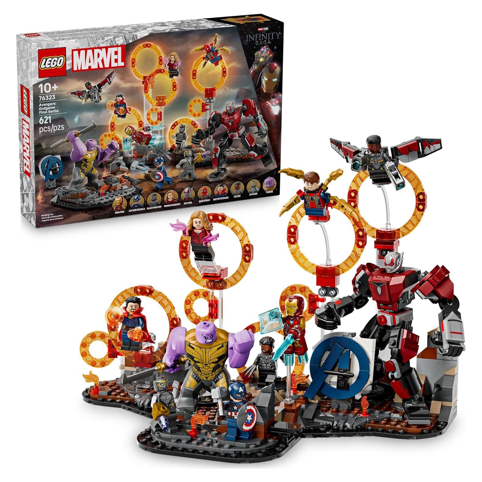 LEGO Marvel Avengers: Endgame Batalla Final 76323 - 621 Piezas