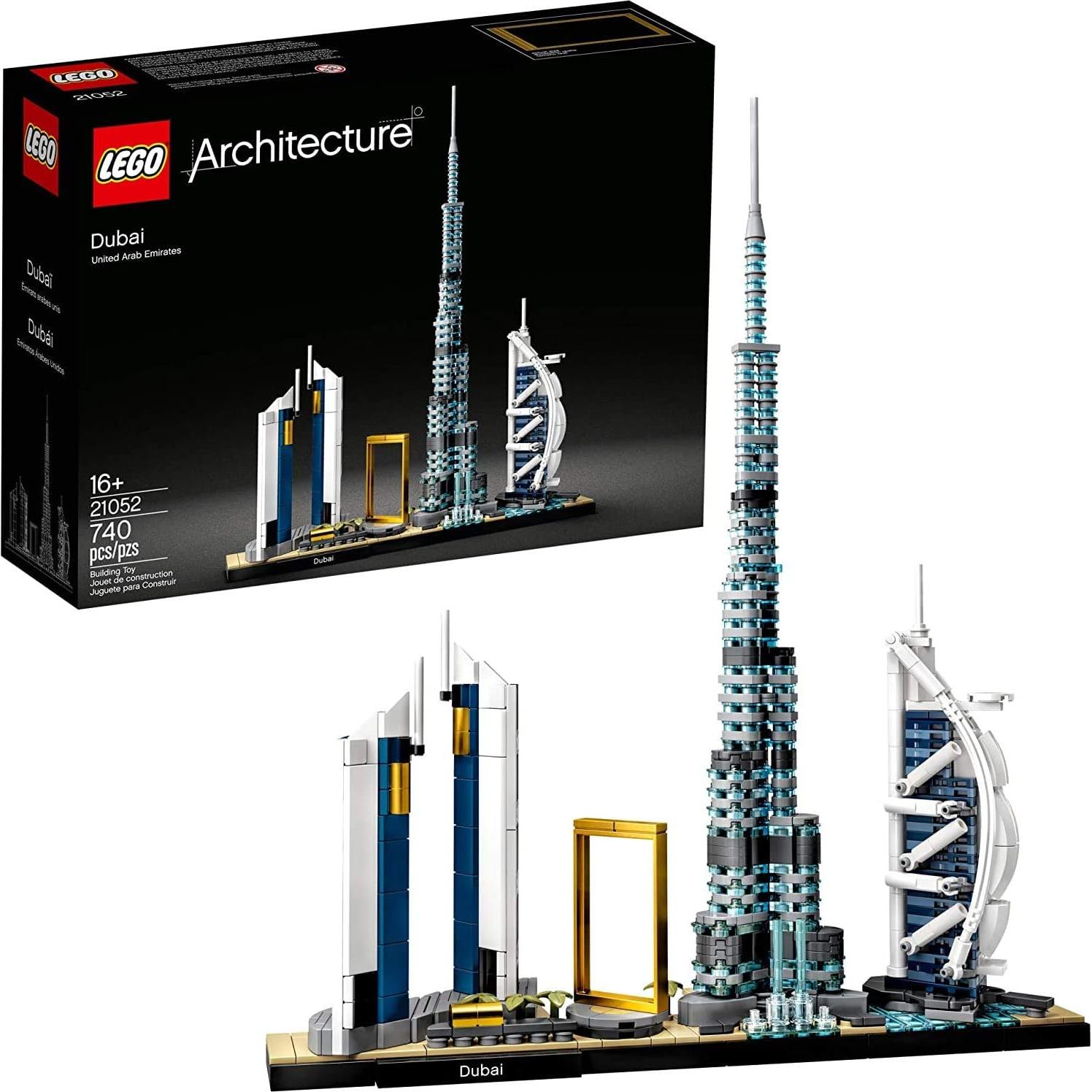 LEGO Arquitectura Skyline Dubai 21052 - Set 740 Piezas