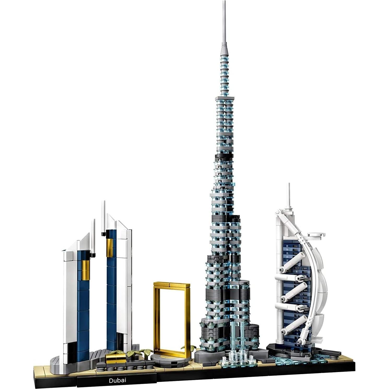 LEGO Arquitectura Skyline Dubai 21052 - Set 740 Piezas