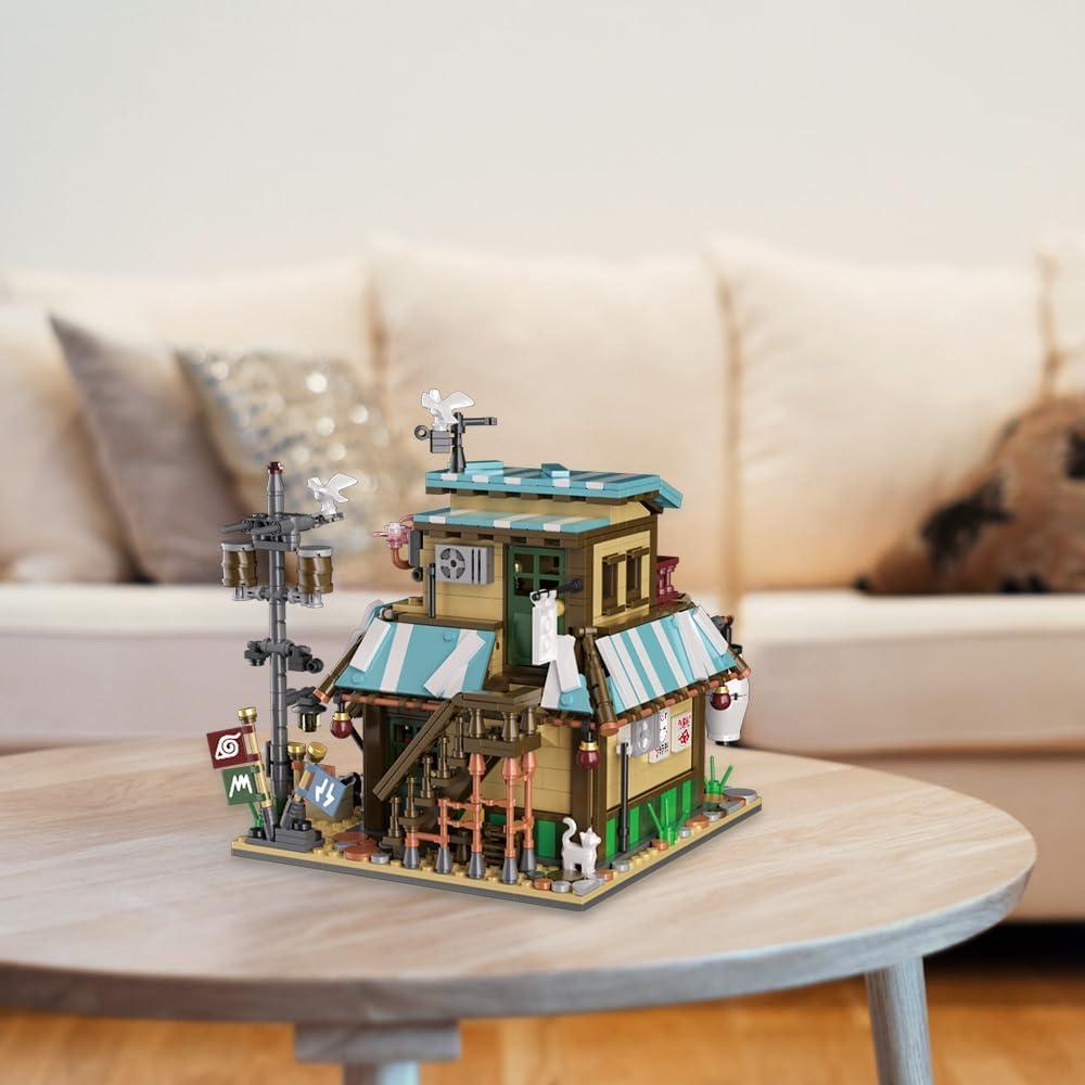 Conjunto de Bloques de Construcción Tienda de Ramen Japonesa 20x20cm