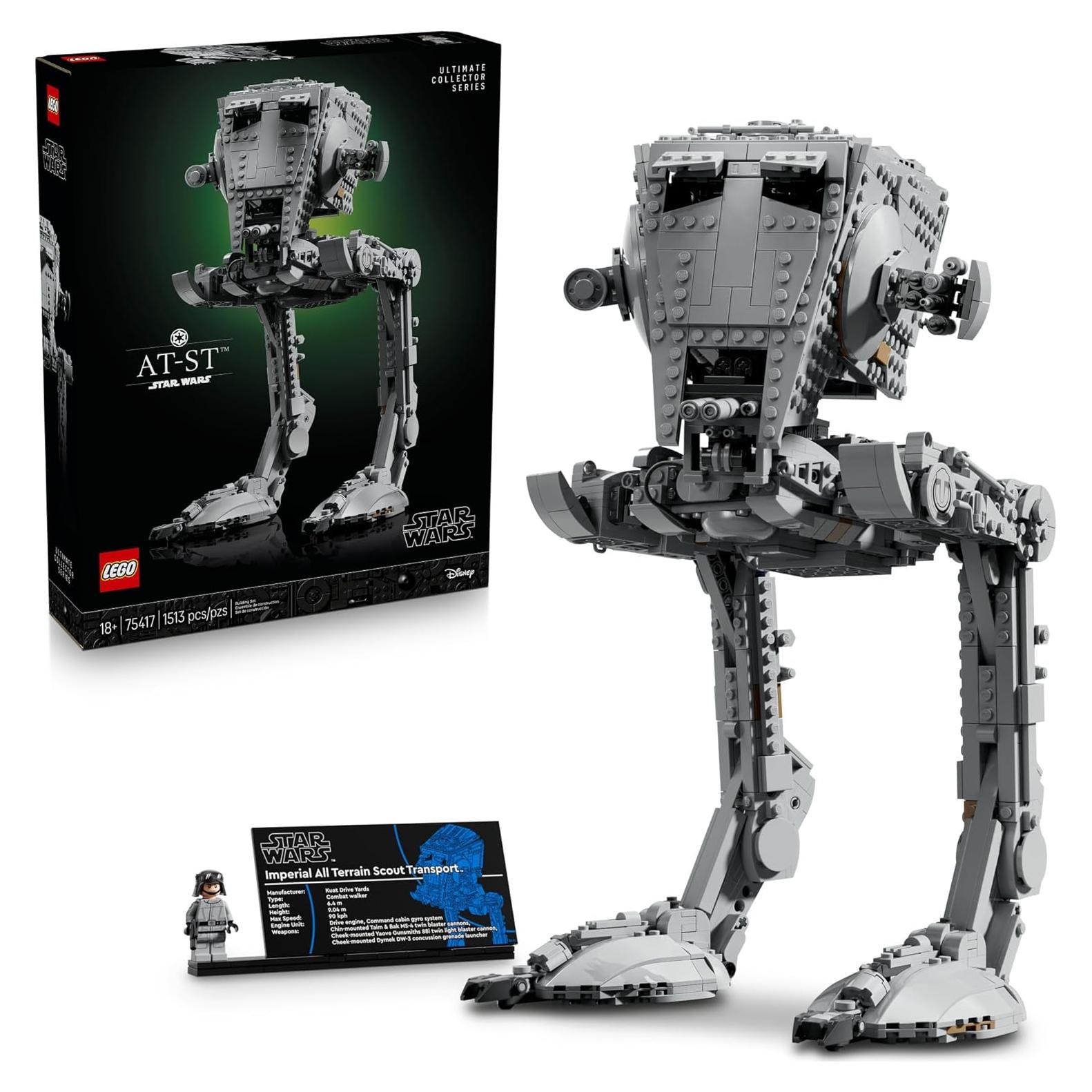 LEGO Star Wars AT-ST Walker 75417 - Set de Construcción 1513 Piezas