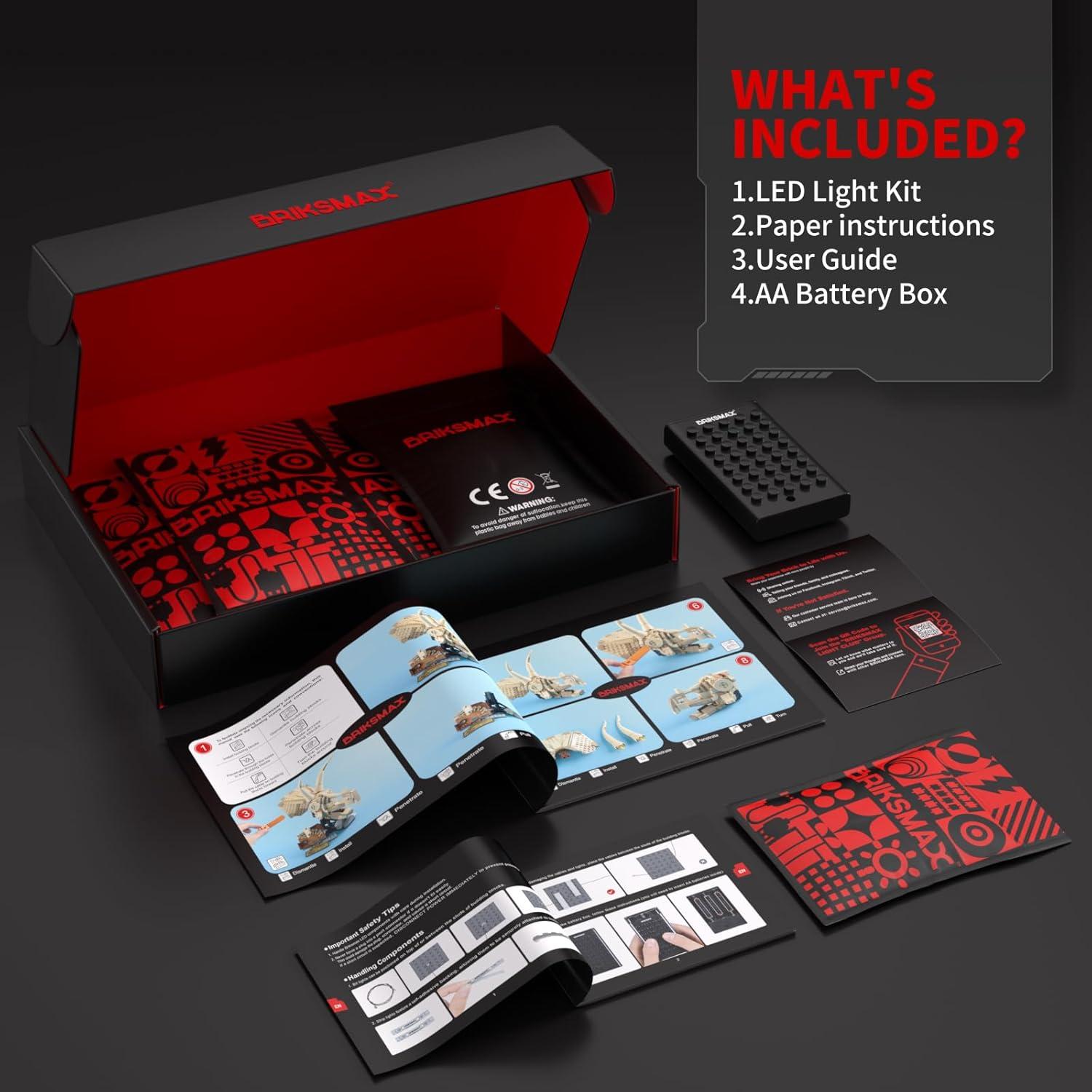 Kit de Luz LED BRIKSMAX para Lego Tudor Corner 10350