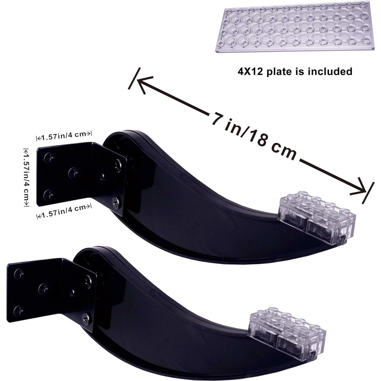 Soportes de Pared LEGO BrickVisions para Modelos 2x4