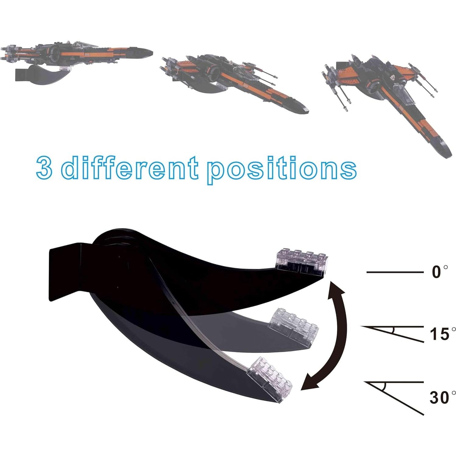 Soportes de Pared LEGO BrickVisions para Modelos 2x4